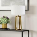 Henn & Hart Helena Brass Table Lamp TL0298